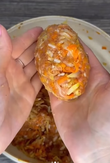 Ленивые голубцы в духовке в томатно сметанном соусе рецепт фото пошагово и видео